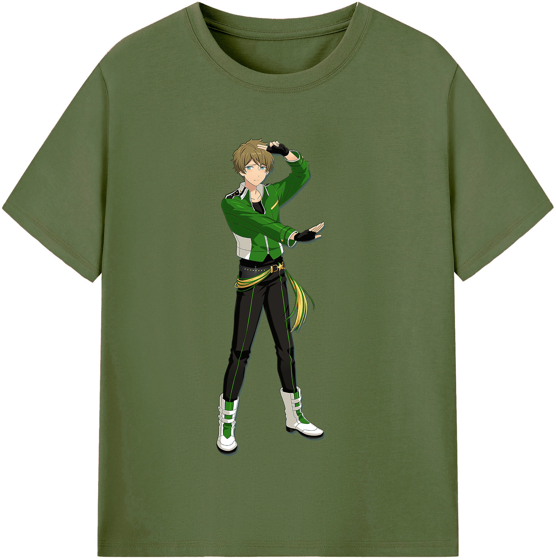 （画像用） あんさんぶるスターズ! Ensemble Stars 綿100％半袖Tシャツ（フロントプリント）